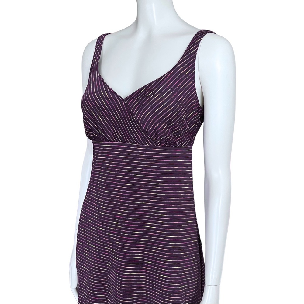 Prana Purple Striped Ivy Tank Athleisure Dress. Small. Gorpcore Gorp Backless - Picture 7 of 13